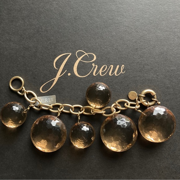 J. Crew honeycomb bubble beads bracelet - Picture 4 of 5